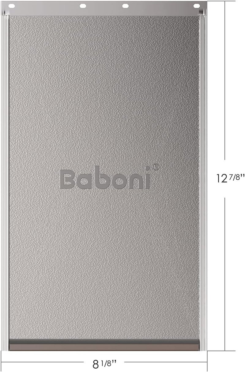 baboni Replacement Flap for Dog and Cat Doors Including Screws, Medium(8 1/8 in x 12 7/8 in) - Image 2